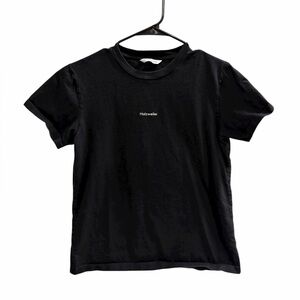 Holzweiler Black Short Sleeve Tee Size Small